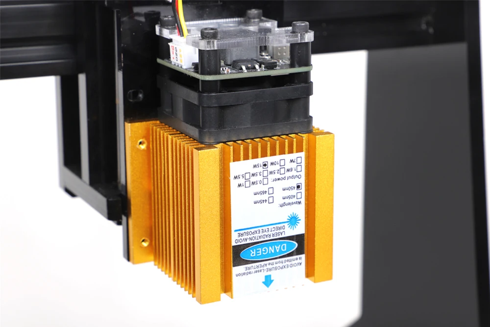 DIY Cylindrical CNC Laser Engraving Machine For Cylindrical Bottles add 15W can work for Stainless Steel