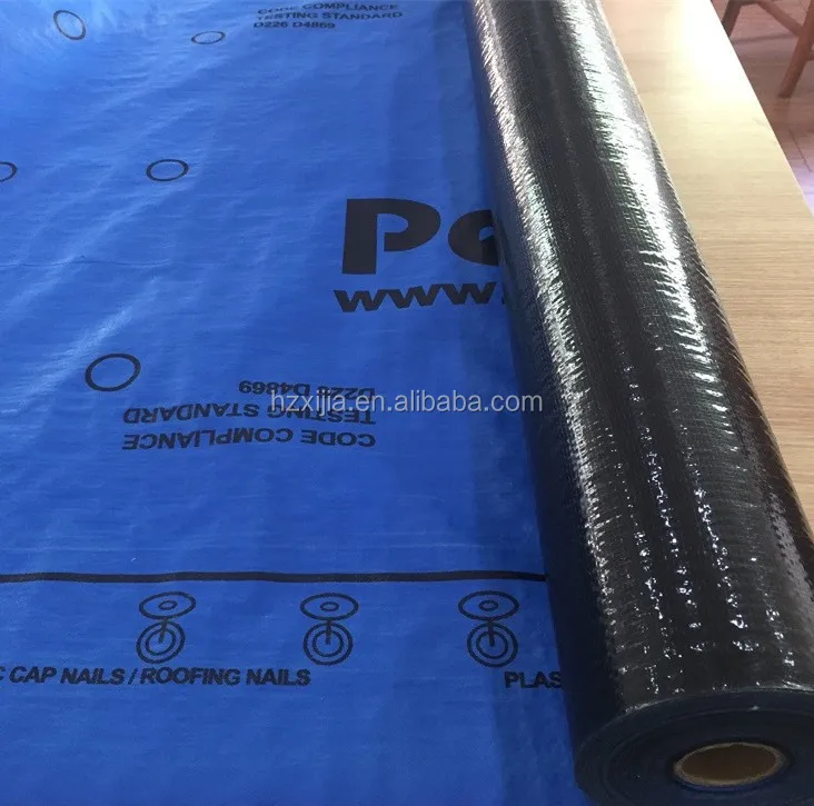 High Quality Synthetic roof felt Waterproof roof  UV resistant  underlayment for  building   perferential price