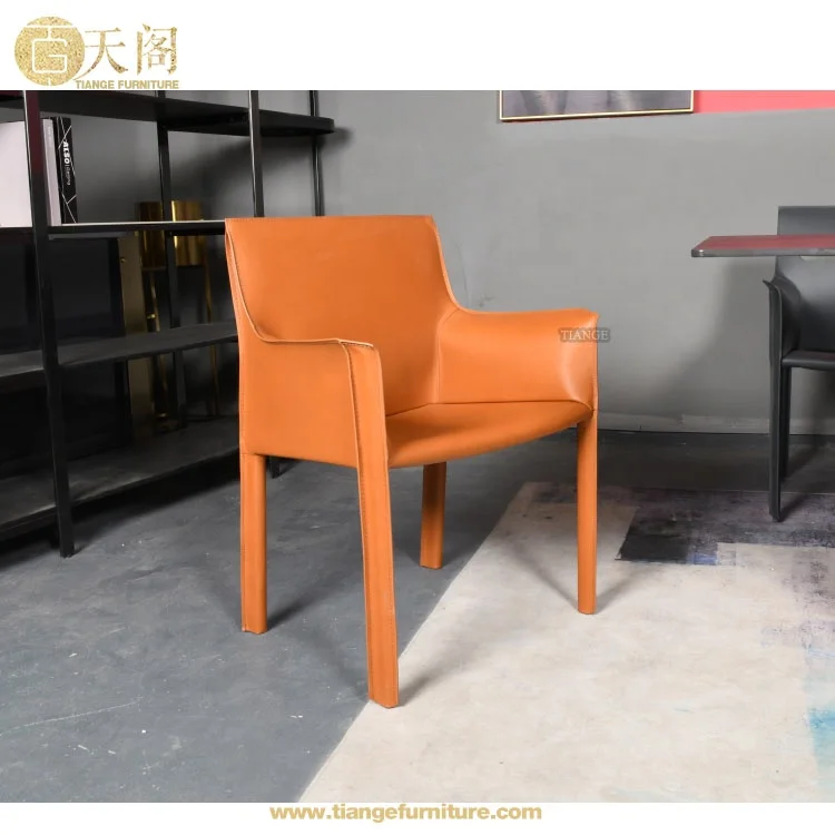 Роскошная мебель для дома Mario Bellini cassina 413 cab обеденный стул