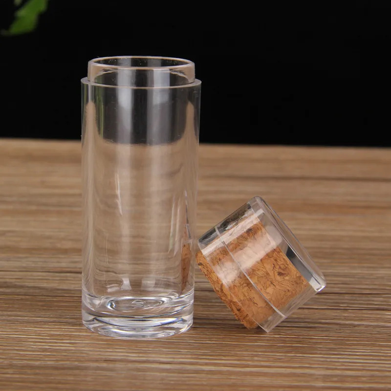 1g saffron bottle small plastic tube with cork lid