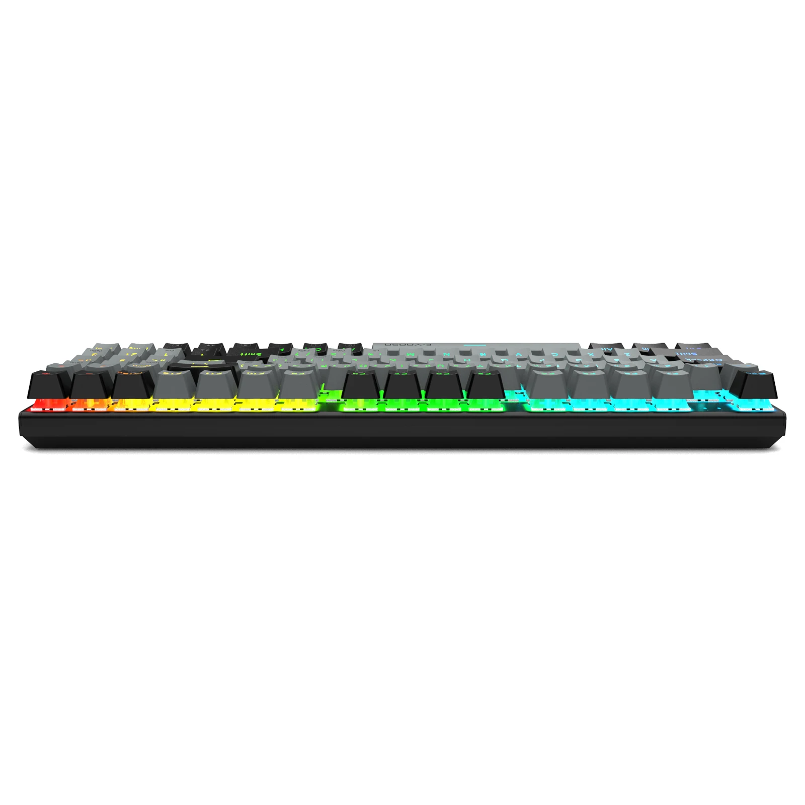 New layout 94keys  sound insulation upgrade keyboard  hot swap wired RGB backlight office gaming mechanical keyboard