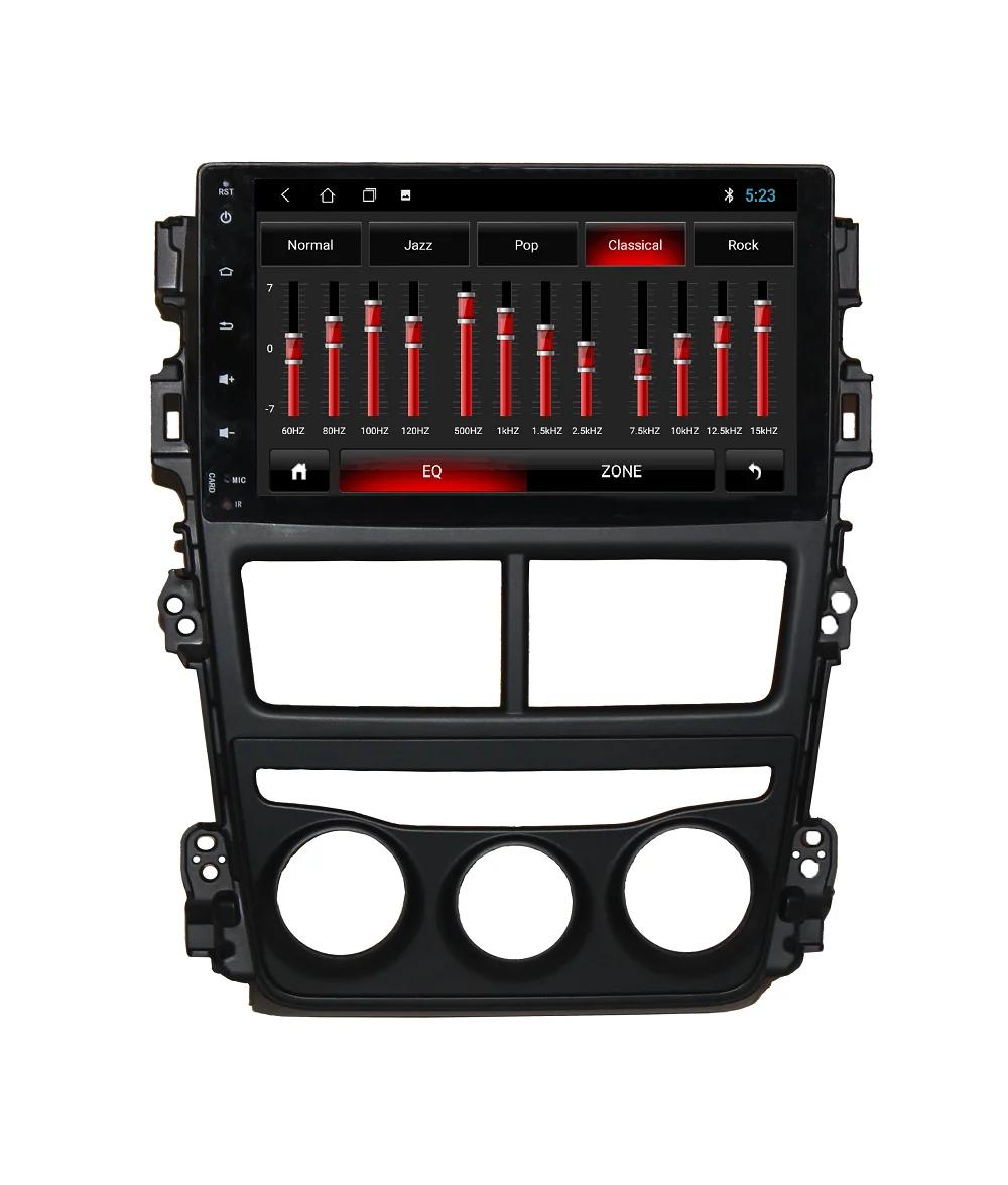 Android touch screen wholesale GPS Navigation Auto Multimedia Radio  Car DVD Player For Toyota RAV4 2007-2011 Phone Link