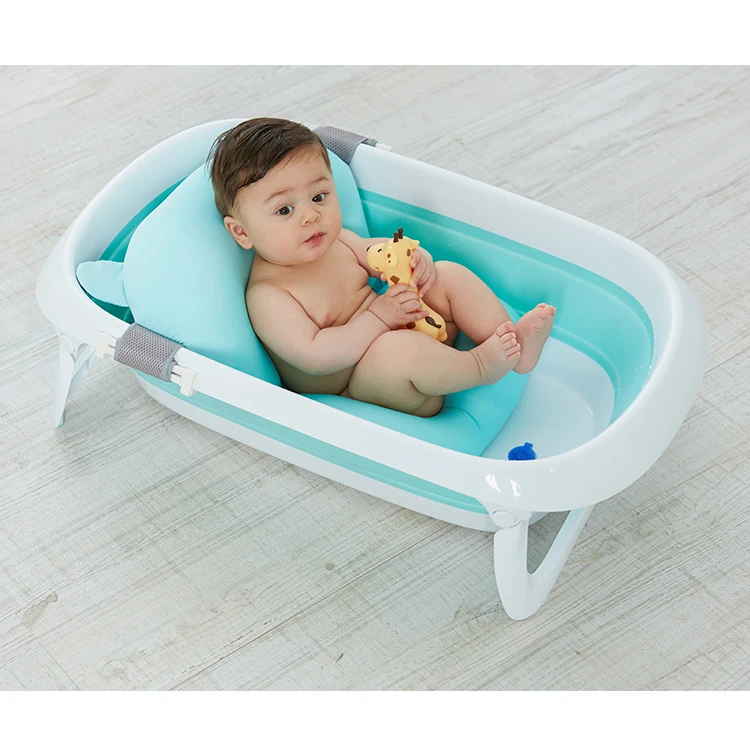 Оптовая продажа, матрасная душевая кровать, большая просторная складная детская ванна с высокой подставкой