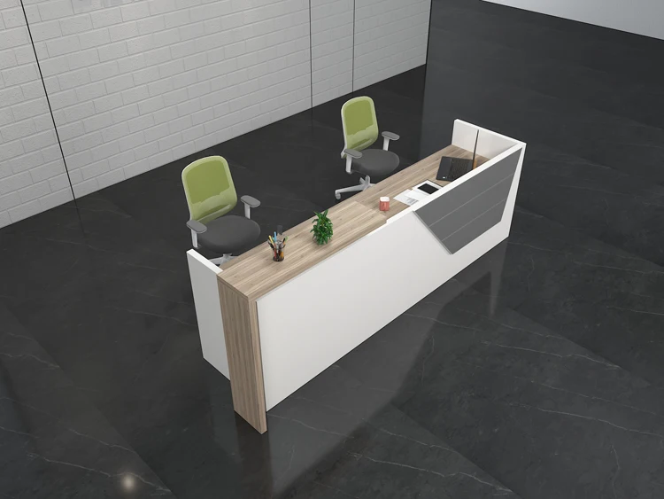 Factory manufacture various front receptionist  desk office modern reception desk reception desks
