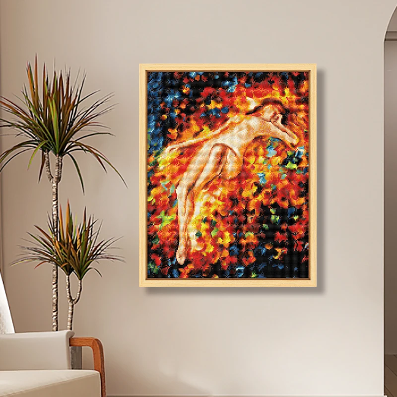 5d Wall Art Decor Portrait Diamond Paintings Sexy Naked Girls Diy Diamond Painting Nude Diamond Paintings for Home Decoration