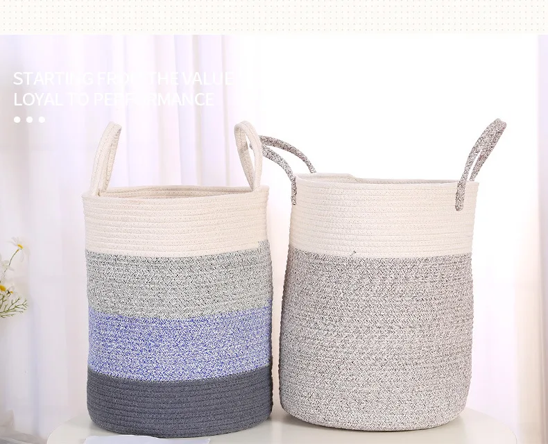 New design foldable collapsible fabric easy to store and move home use large laundry basket