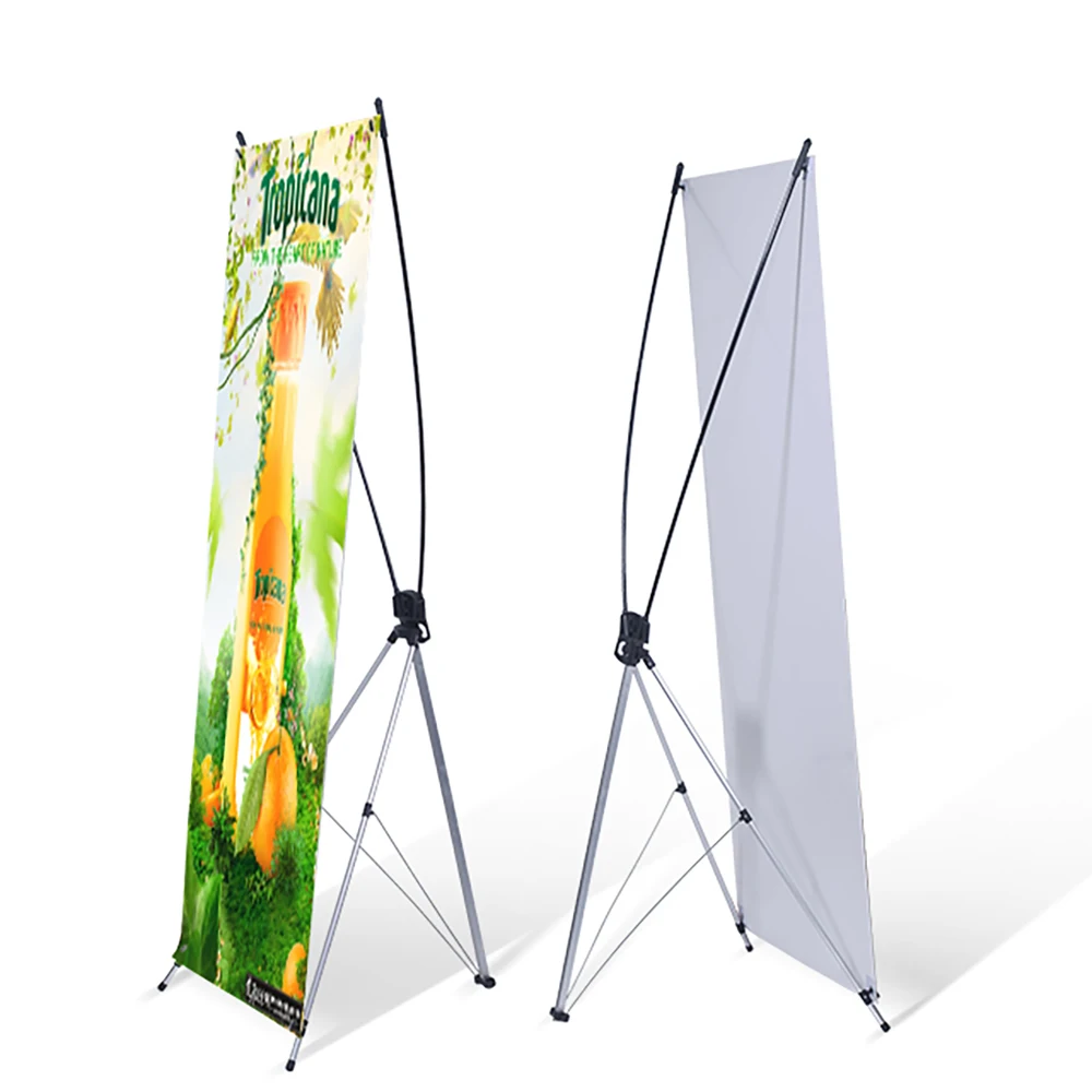 Wholesale Custom Graphic X Banner Display X 200cm Roll up Banner Stand Factory Price 85cm CMYK Digital Printing JC Display 10pcs