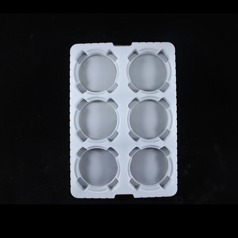 Изготовленные на заказ 6 отверстий блистерные коробки для куриных яиц пластиковые контейнеры блистерный поднос