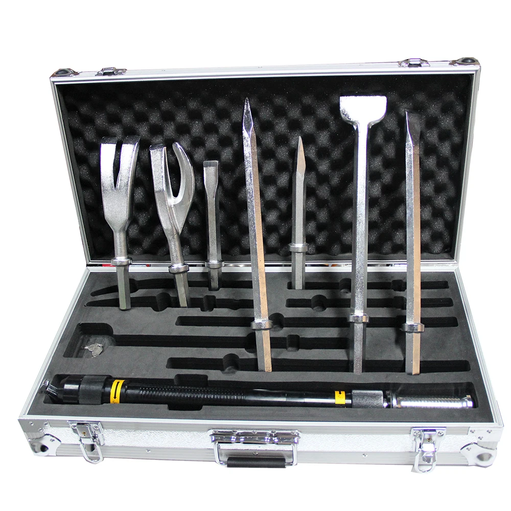 ODETOOLS Professional Kraft Hand Tool Set Small Hand Tool Set Manual Tools with Flat Chisel