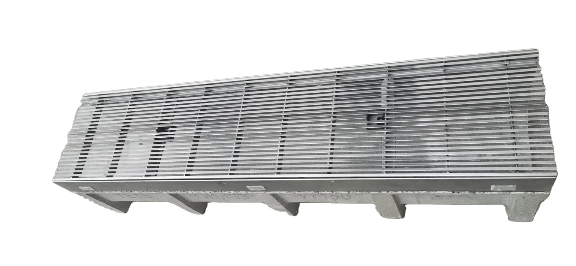 Stainless steel grating cover polymer concrete drainage channel stainless steel drains gutter drain
