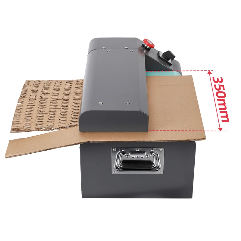 350mm  Cardboard shredder Machine waste carton corrugated cardboard cutting machine for packaging