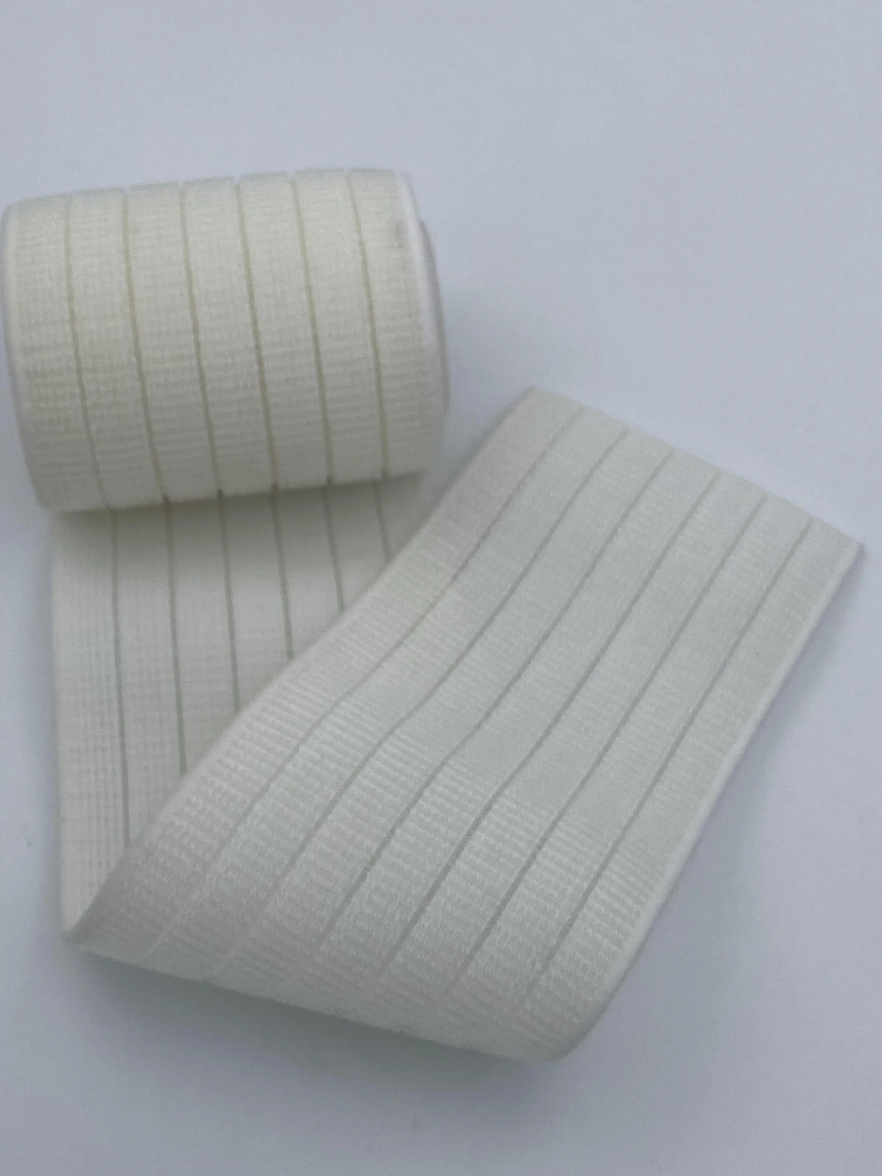 Non Slip Elastic Webbing Band High Quality Solid Color Custom High Strength Belt Fish Silk Nylon Polyester Webbing