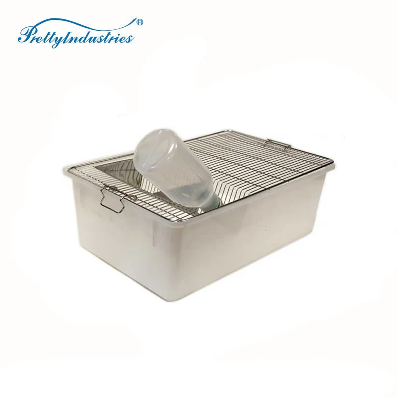 PP-R1 Polypropylene Rodent Cages Lab Rodent Cage Animal Carriers for Mouse Group Breeding