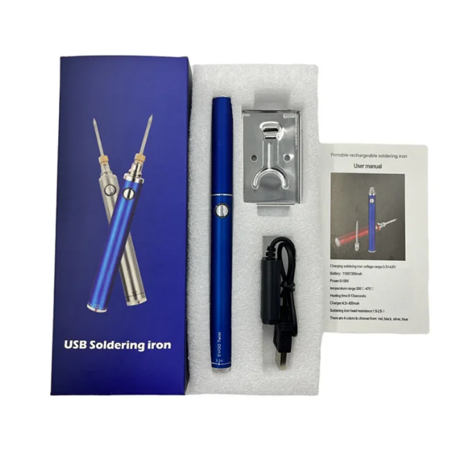 5V battery soldering iron wireless portable charging soldering iron 510 interface outdoor welding repair tool