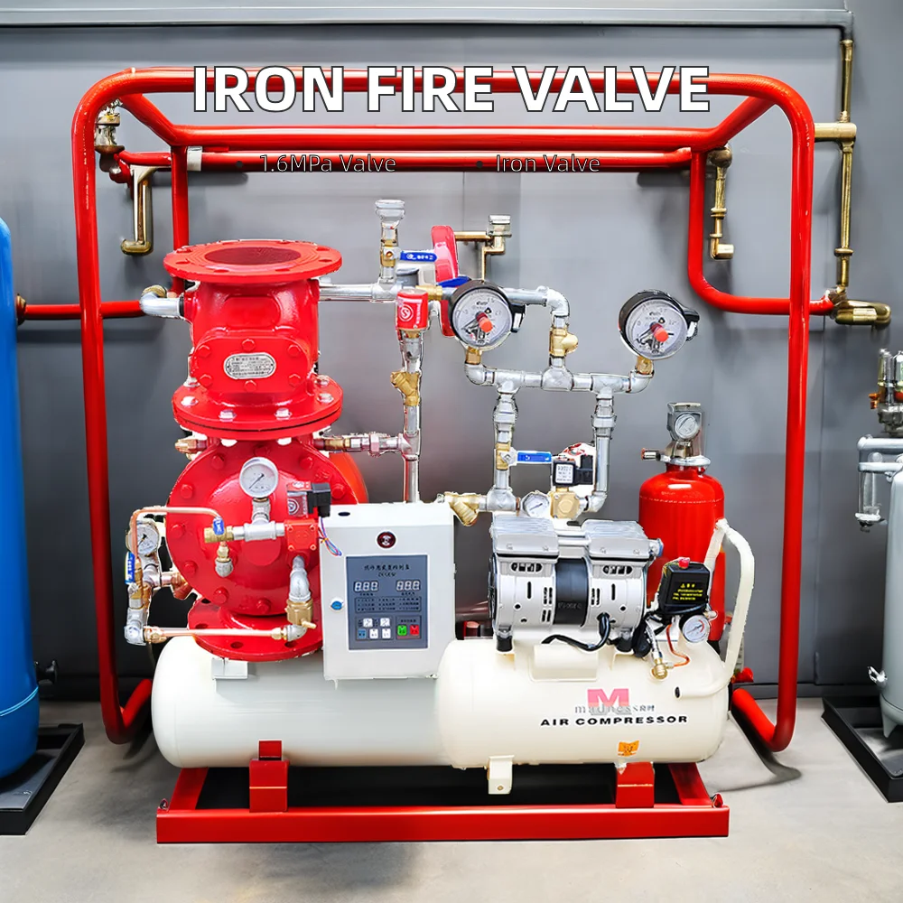 High Quality 1.6Mpa Ductile Iron SCBA Special Fire Fighting Alarm Valve