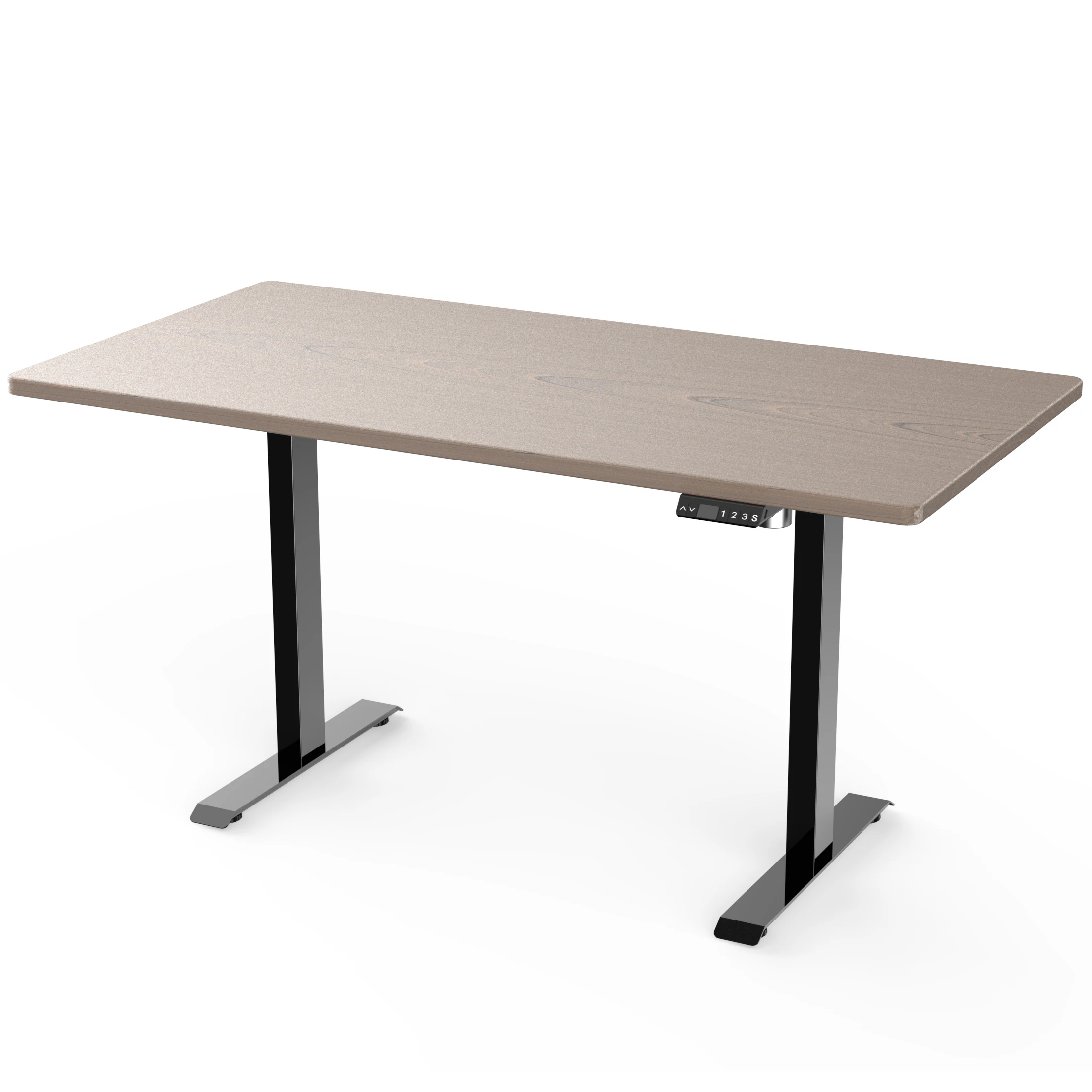 NBJOHSON High Quality Ergonomic Office Computer Table Sit Stand Desk Single Motor Standing Desk Electric Height Adjustable Desk