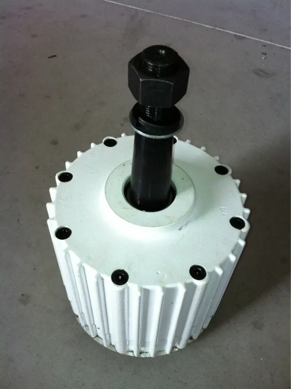 Low RPM Free Energy 1KW 24V 300rpm Magnetic Energy Generator Permanent Magnet Generator with base