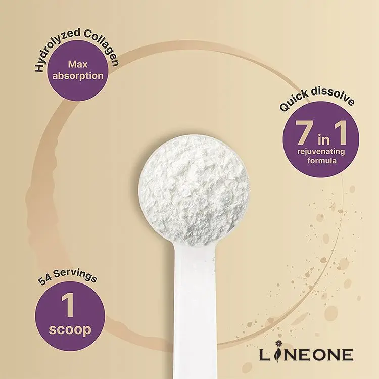 Custom Collagen Peptides Powder Skin Whitening Glow Digestive Enzymes for Hair nails beauty Supplement