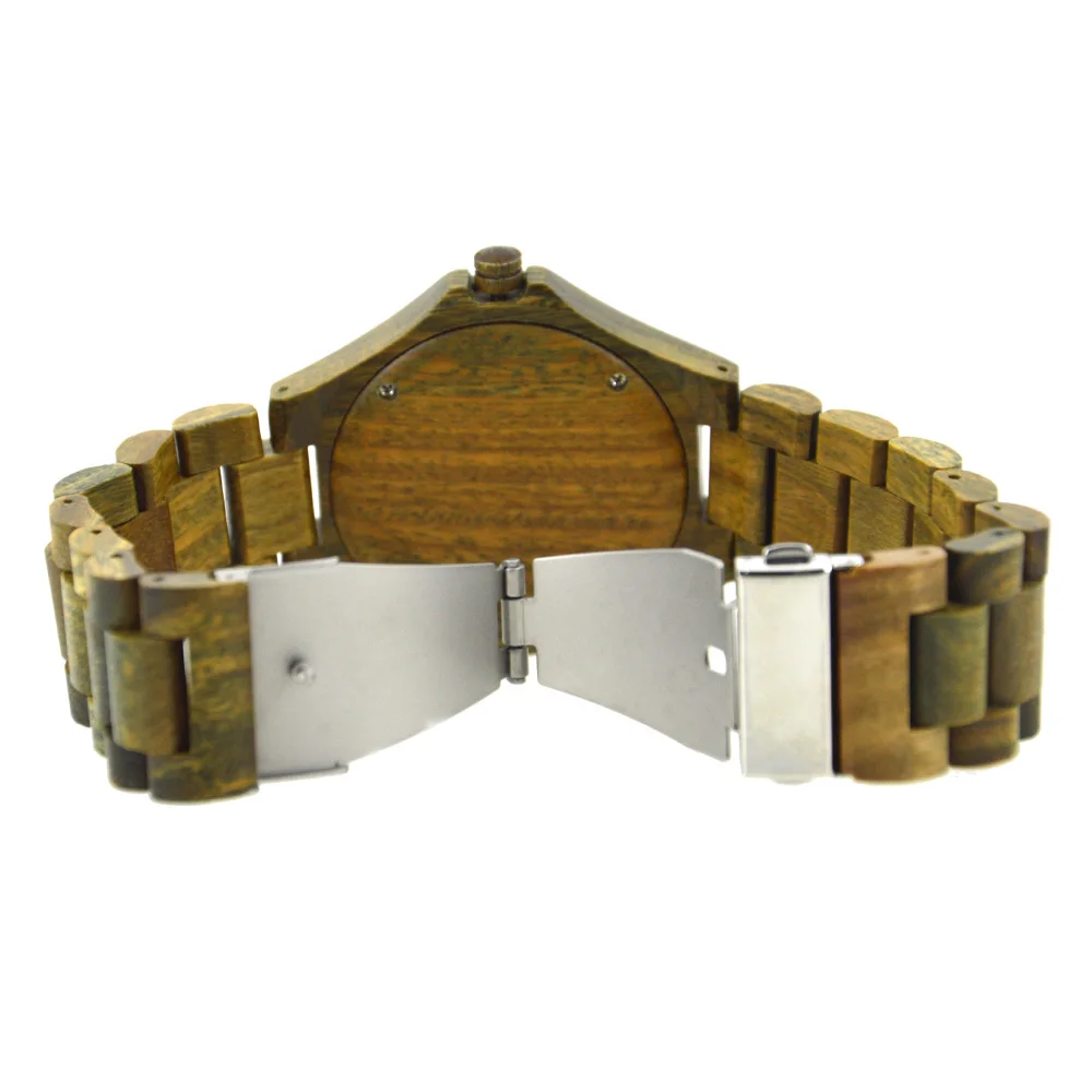 China Watch Factory Direct Price BEWELL Wooden Wrist Watch Fast Shipping Custom Logo Wood Luxury Watches Men Wrist
