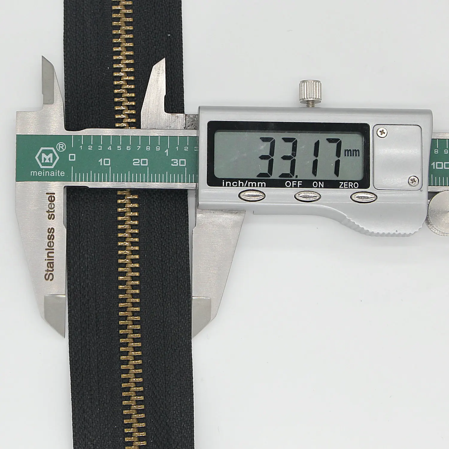 ring puller metal zipper anti brass zipper fancy puller zipper