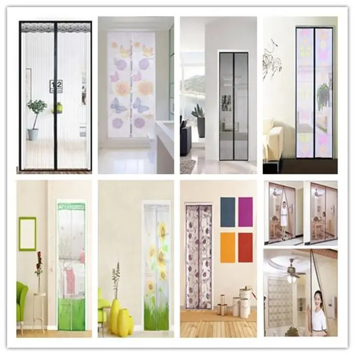 Hot Sale Magnetic Summer Anti Mosquito Curtains Encryption Mosquito Net On the Door Magnets Screen Door Curtain