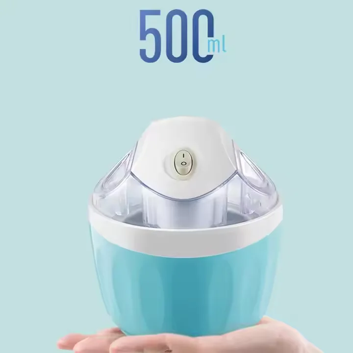 fabricadora de helados vintage 12v automatic vintage mini ice cream maker for kids
