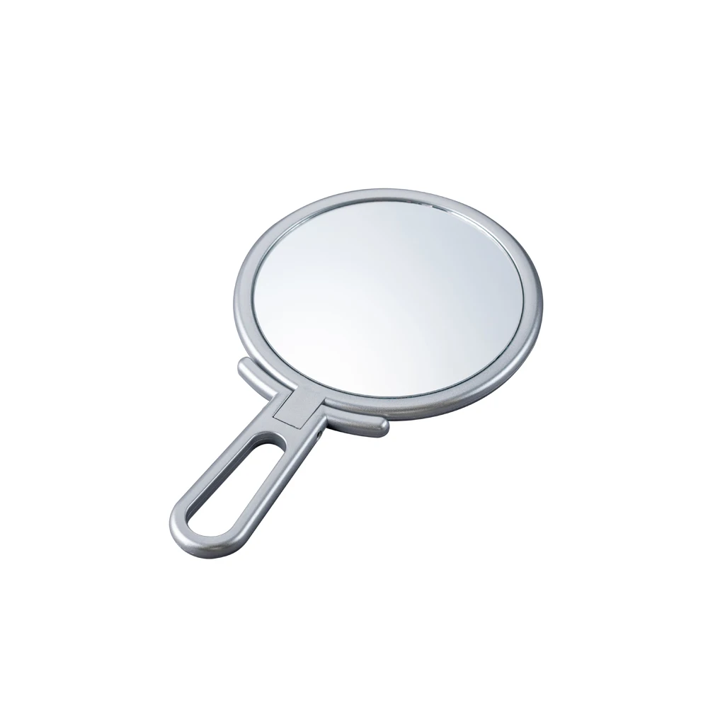 
Japan convenient custom pocket round handle hand held make up mirror 