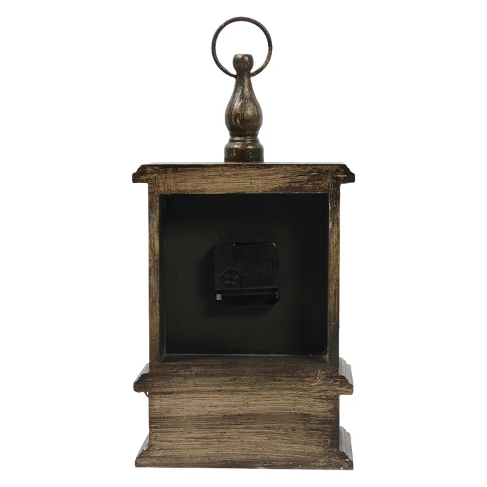 Custom Rustic Table Retro Alarm Clock Vintage Classical Royalty Sitting Room TV Cabinet Desk Antique for Home