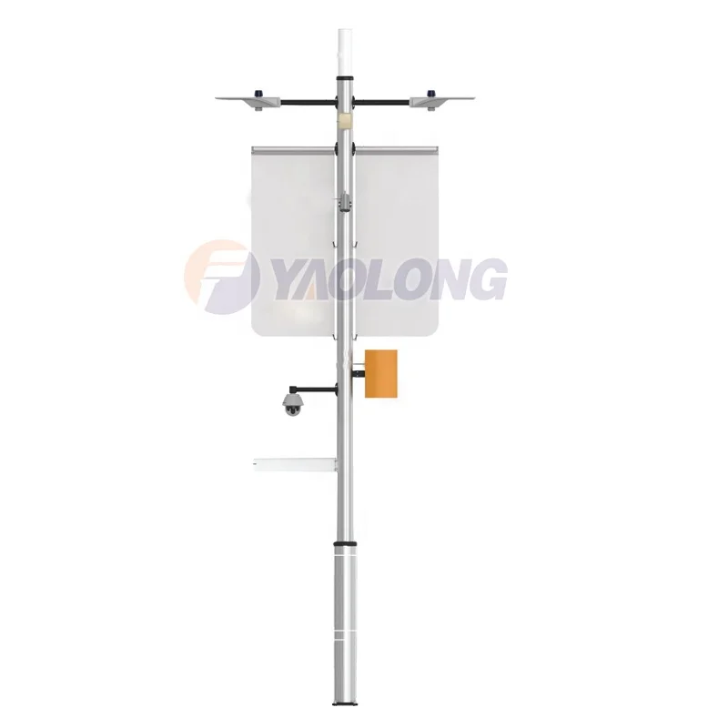 Yaolong new design 9 meter solar power energy smart LED street light pole
