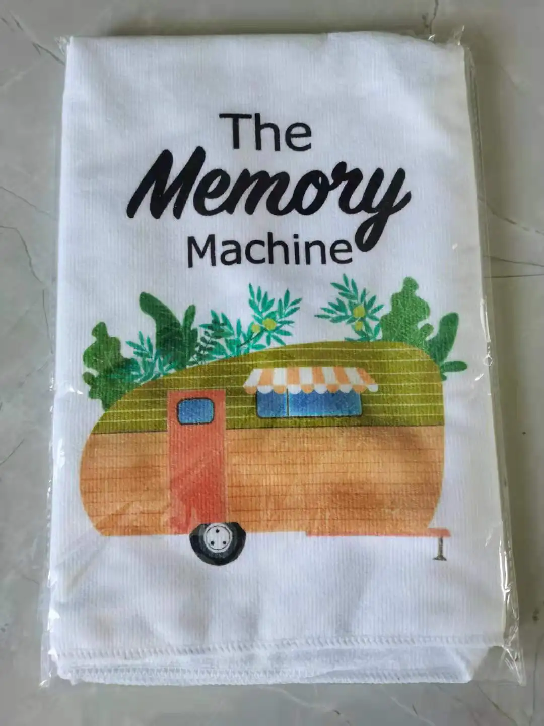 Custom Printed 40*60 cm Cheap Present Towel Microfiber Tea Towel Hand Kitchen Towel