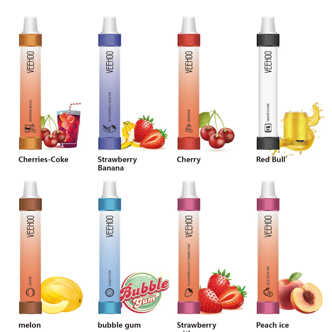 Электронная сигарета VEEHOO G18, набор для вейпа с аккумулятором 650 мАч, 3,5 мл, 800 затяжек