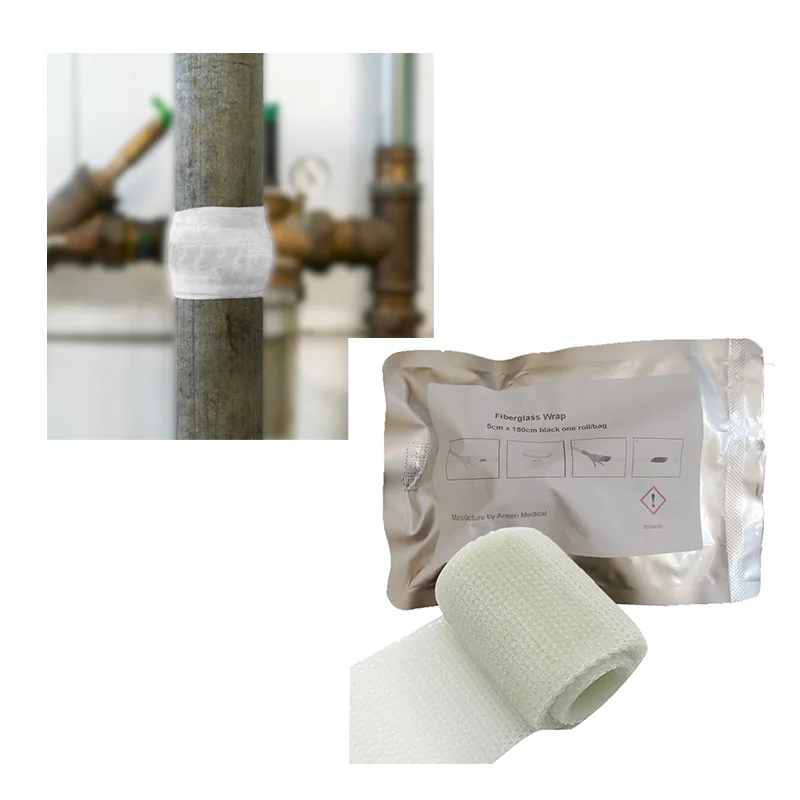 Self Fusing Silicone Tape Repair Bandage Water Activated Pipe Repair Bandage Tape Steel Putty