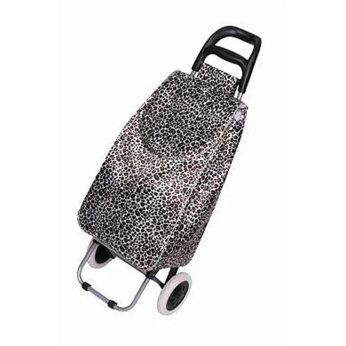 RU Oeytree  Portable Supermarket waterproof 600D Polyester Folding Shopping Trolley Bag