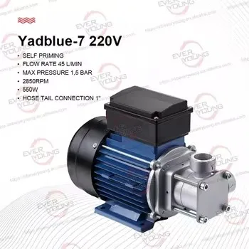 CE certification 220V-240V adblue transfer pump for agricultural equipment