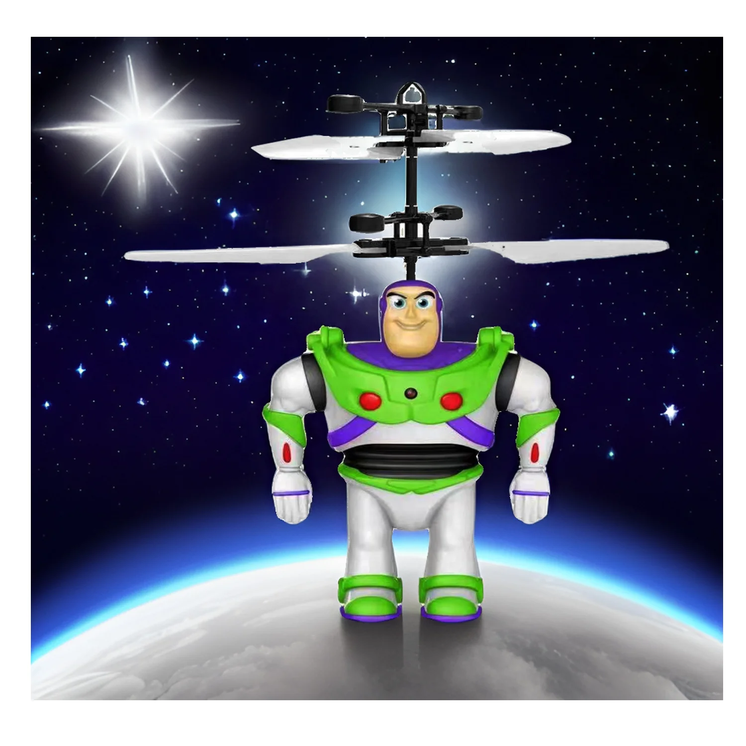 2024 KK New Hand Sensor Flying Doll Machine,Infrared Sensor Flying Aircraft,USB Rechargeable Gesture Flying Girl Helicopter Toys