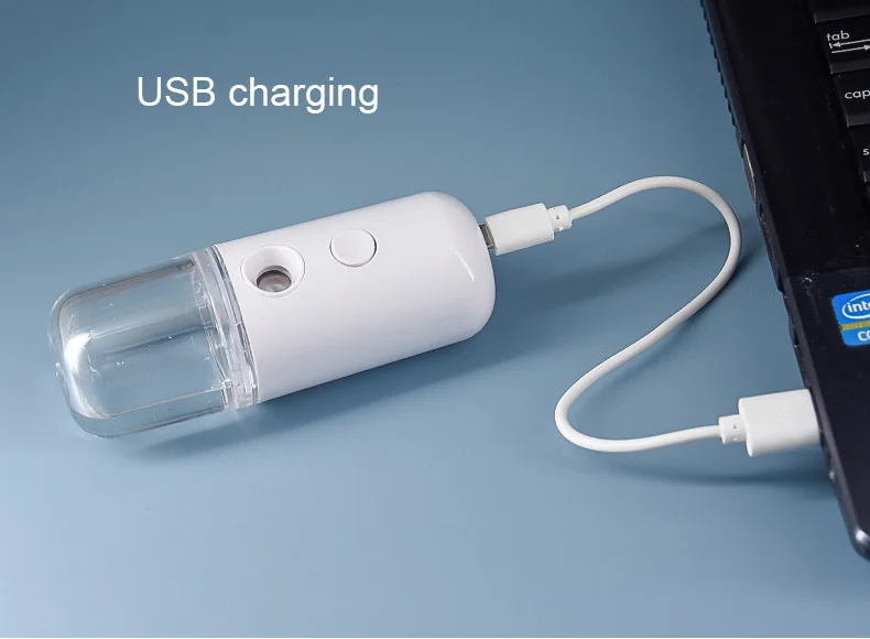 Electric Mini Usb Pocket Facial Steamer Beauty Portable Nano Mist Fogger Sprayer