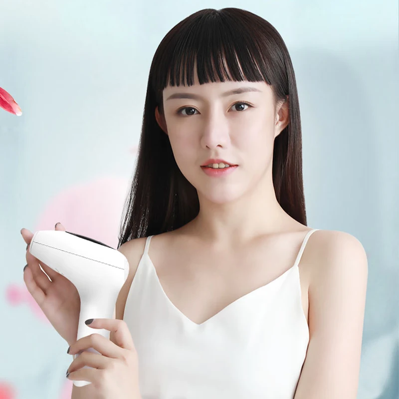 Portable home use laser hair remover device ipl laser hair ice cooling removal device