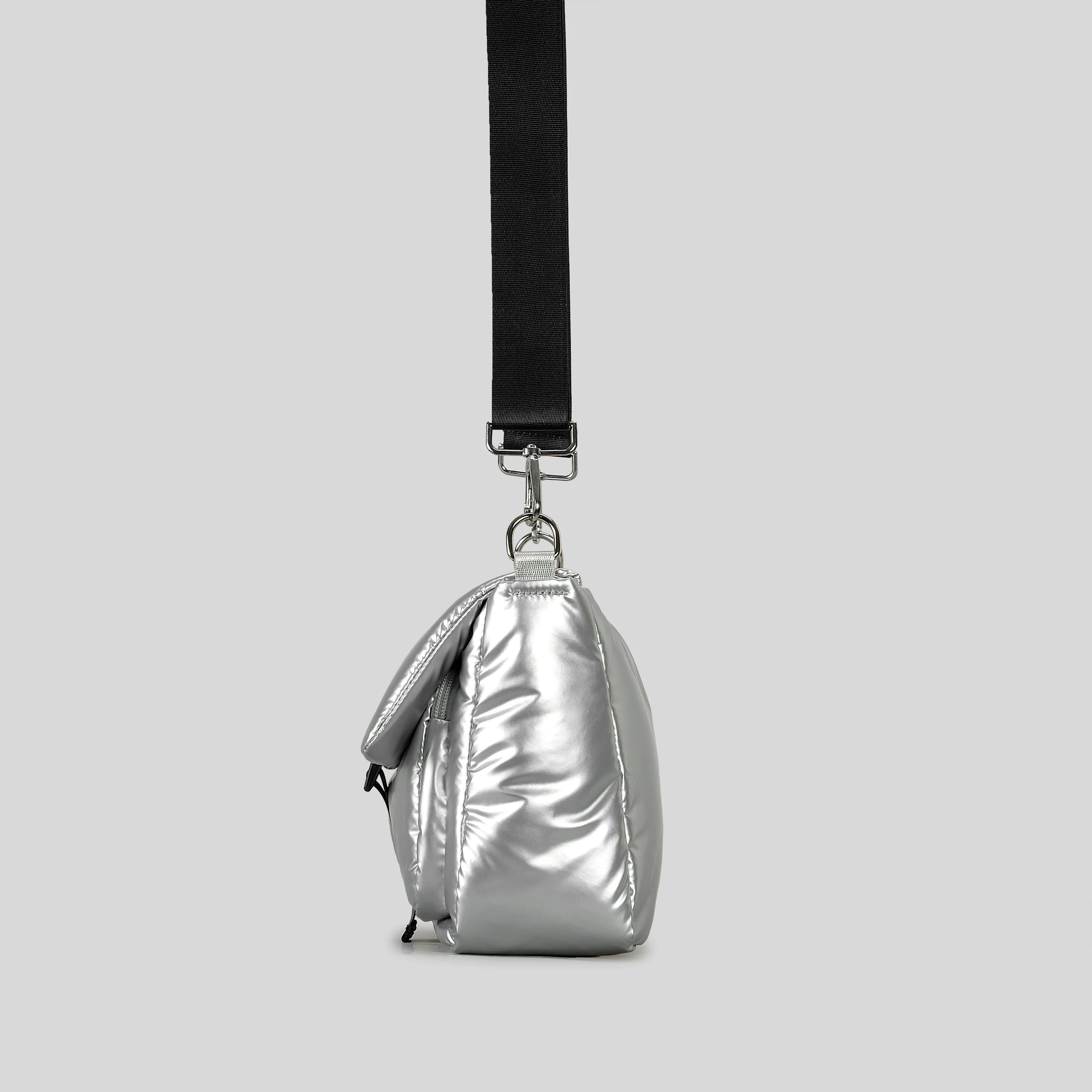 Wholesale large capacity fashion high quality Down cotton shoulder solid soft purse ladies bags women handbags