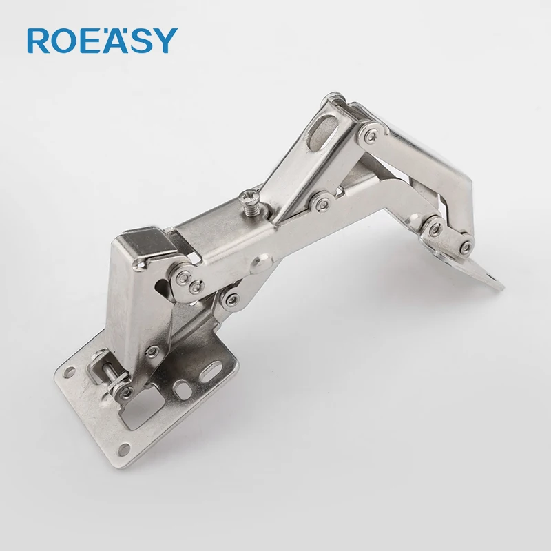 ROEASY Corner Cabinet Hinge Screw in Thick Door Cabinet Hinge 165 Degree No Drilling Hinge