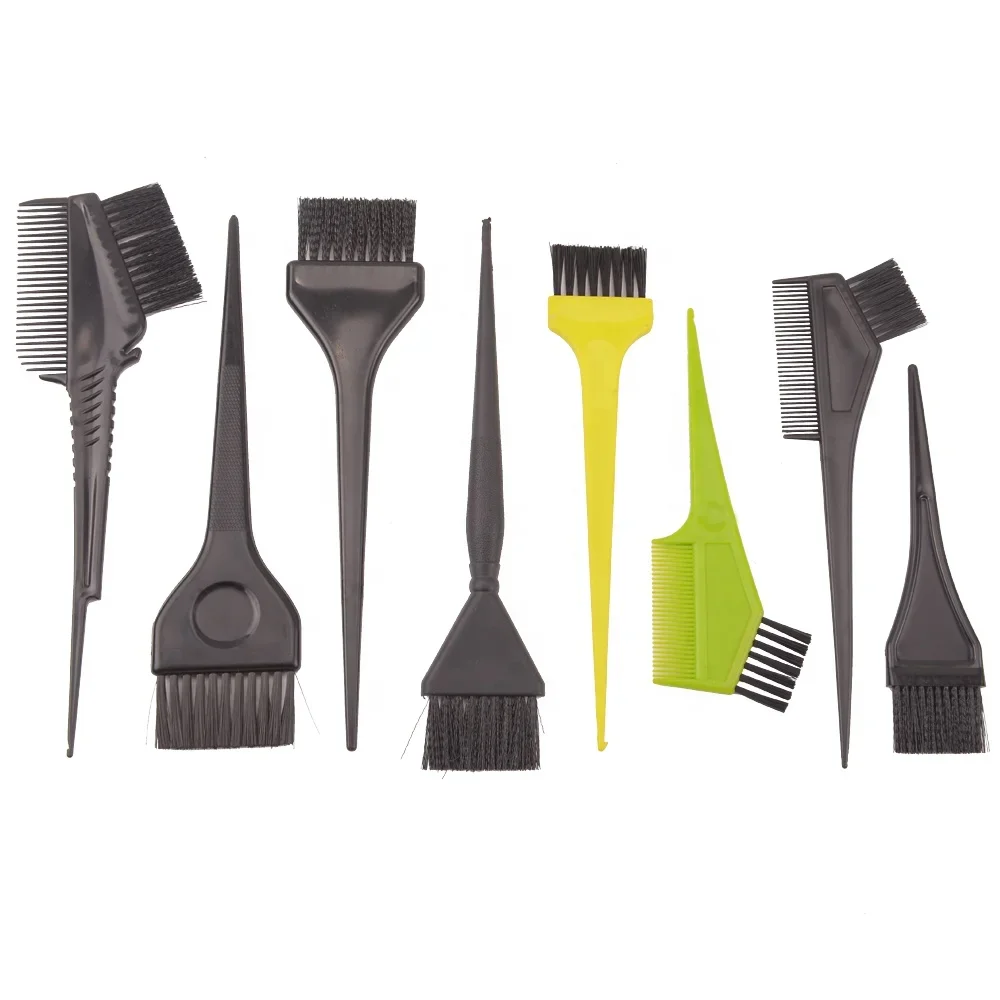 Color Hair Application Tool Tinting Hair Dyeing Coloring Brush Hairdressing Brush for Beauty Salon