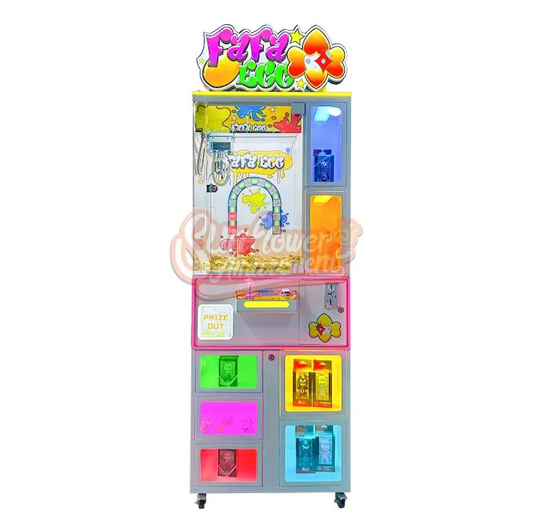 Coin Operated Claw Machine Find a Key Prize Game Gift Claw Machine Vending Games