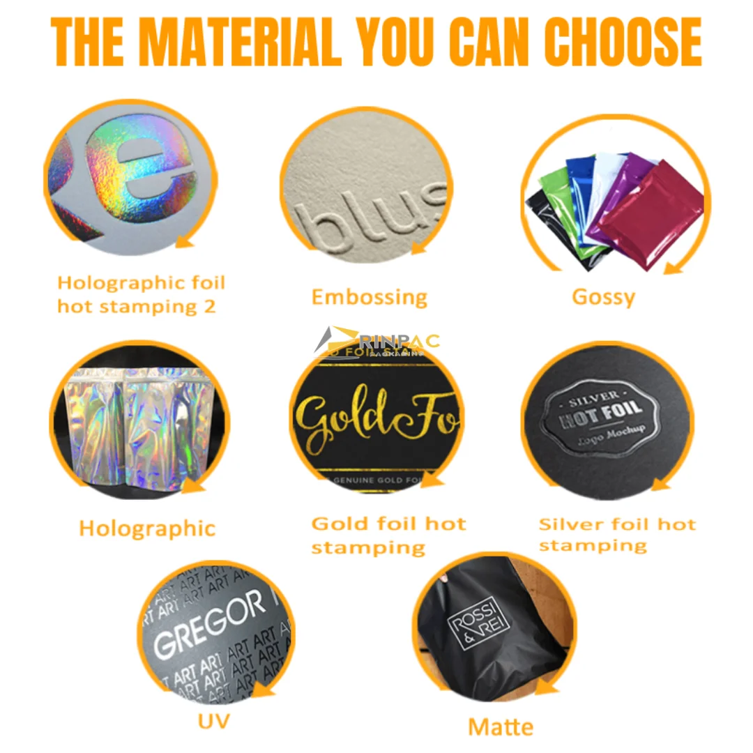 Custom Design Direct Printed Resealable Plastic 3.5 Gram 8th Edible Gummies Candy Mylar Bags with Box