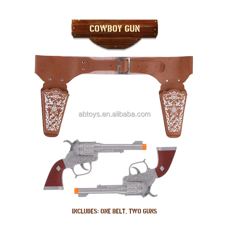 Newest Cosplay Western Holster Toy cowboy Gun Silver for sale