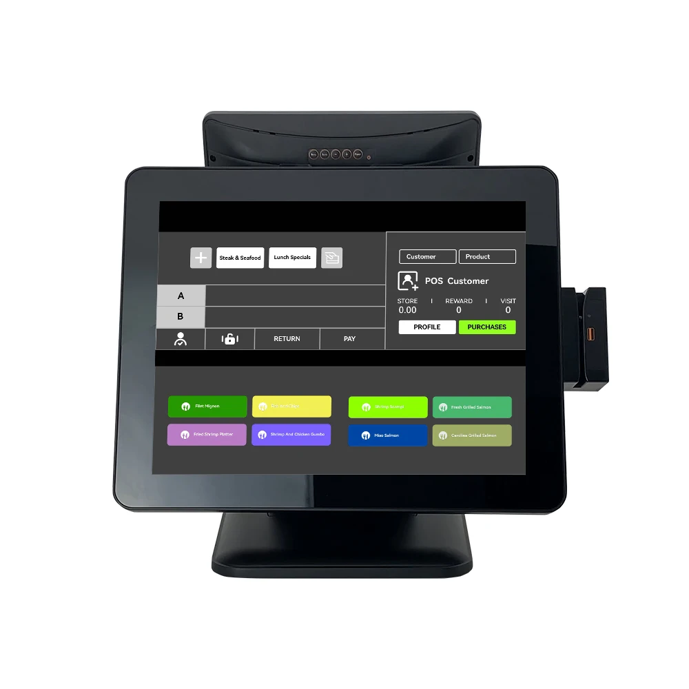 Receipt printer terminal restaurant credit card pos machine