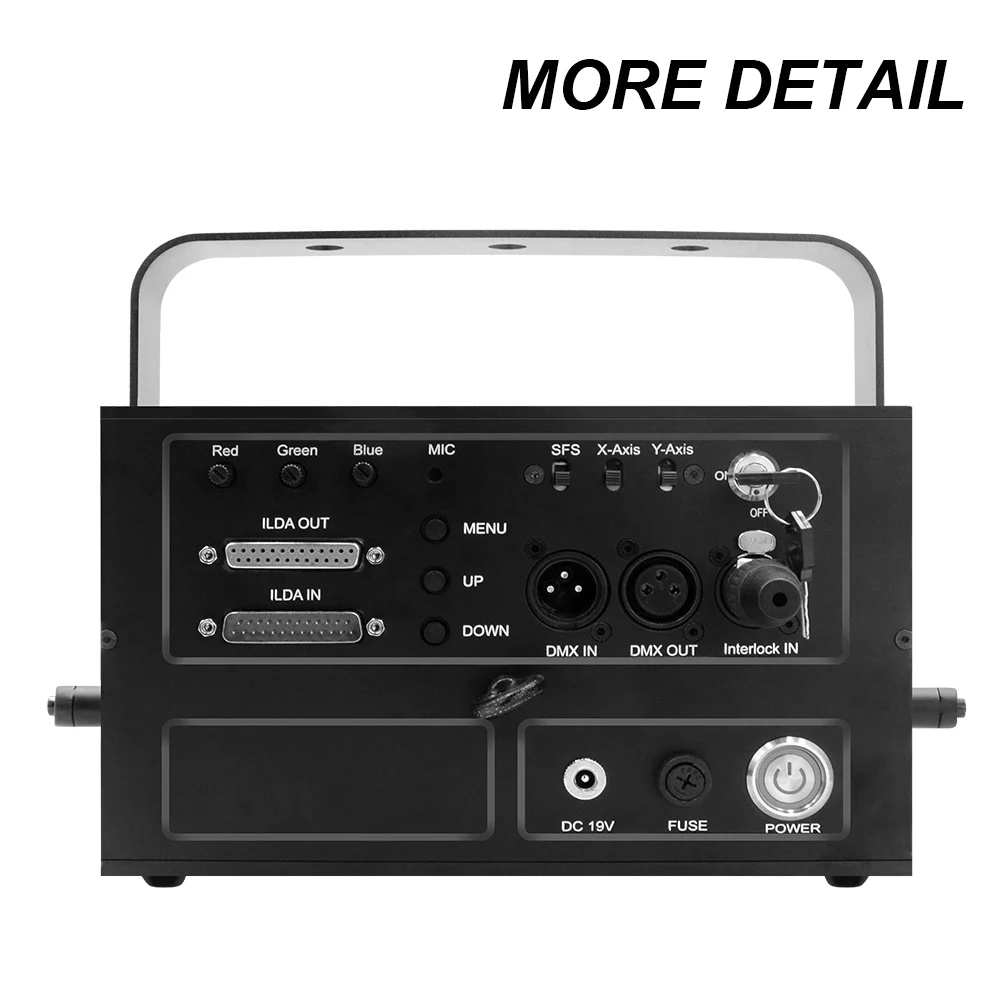 Big Dipper 10W RGB Animation Laser Light 30K 10000mw DJ Stage Lighting Disco Party Wedding  Projector