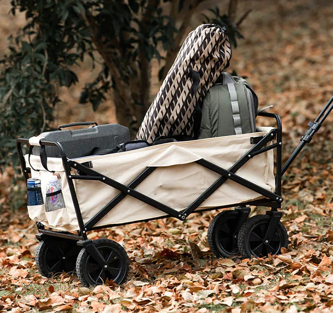 Tiroflx outdoor Garden Park Utility kids wagon portable beach trolley cart camping foldable folding wagon