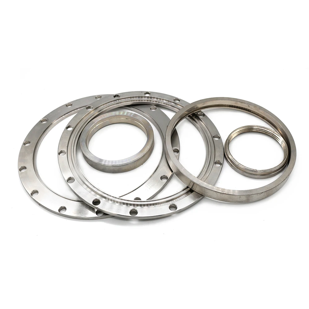 Oem производители на заказ углеродистая сталь титановая нержавеющая сталь 304/321/316L сварочный шейный фланец