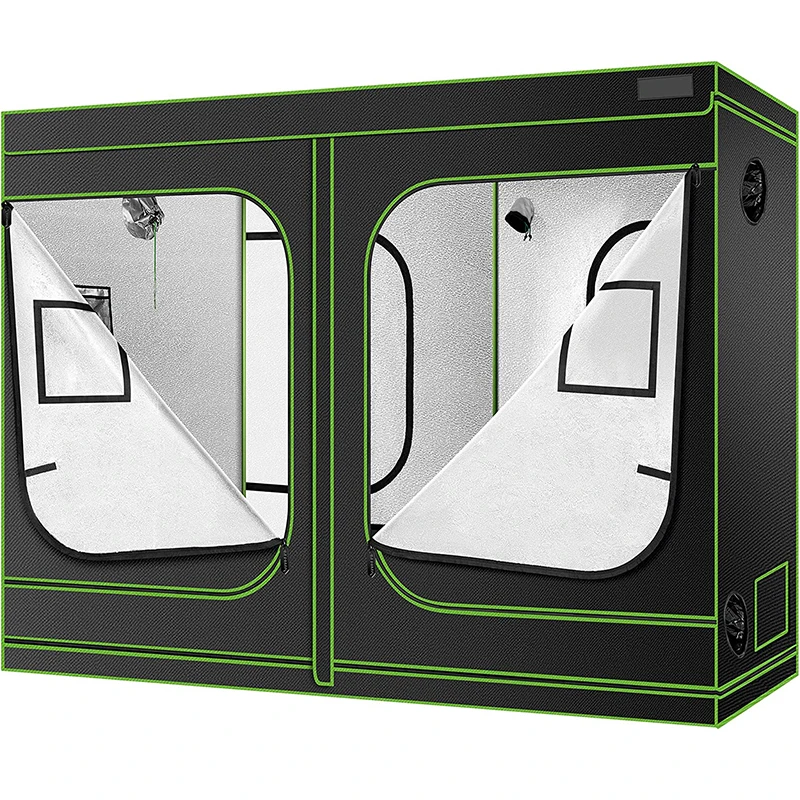 Фабричный высокоотражающий лавсаровый тент с окном наблюдения и напольным лотком для гидропоники для выращивания растений в помещении