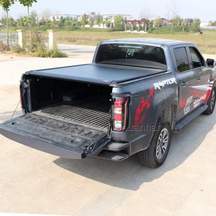 Roller Lid Truck Pick up Bed Cover Tonneau Cover Electric Aluminium Alloy tonneau cover for Chevrolet mitsubishi l200