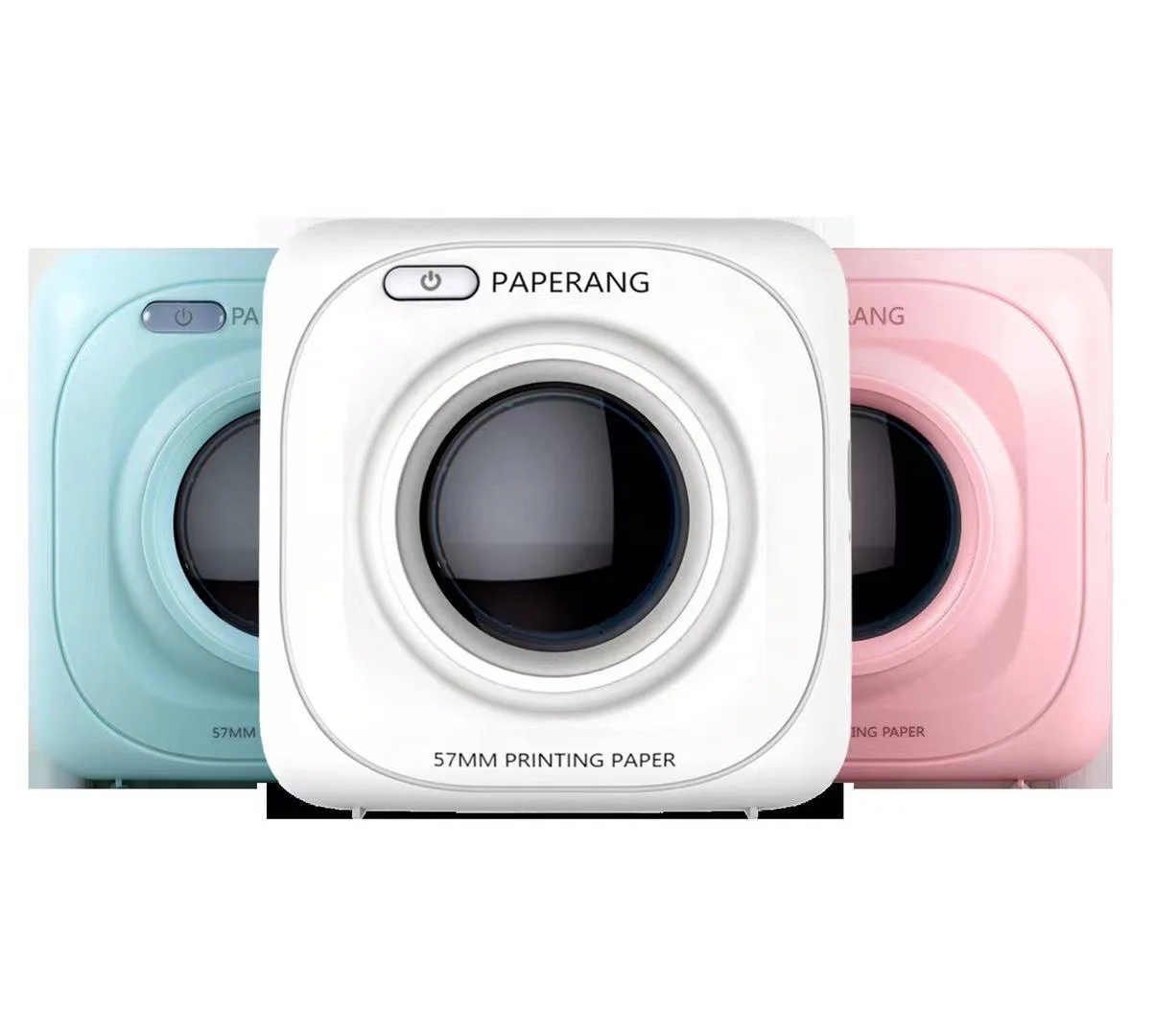 Paperang P1 Mini Sticker Printer-Wireless Portable Mobile Thermal Photo Receipt Compatible with iOS+Android Smartphone for Print